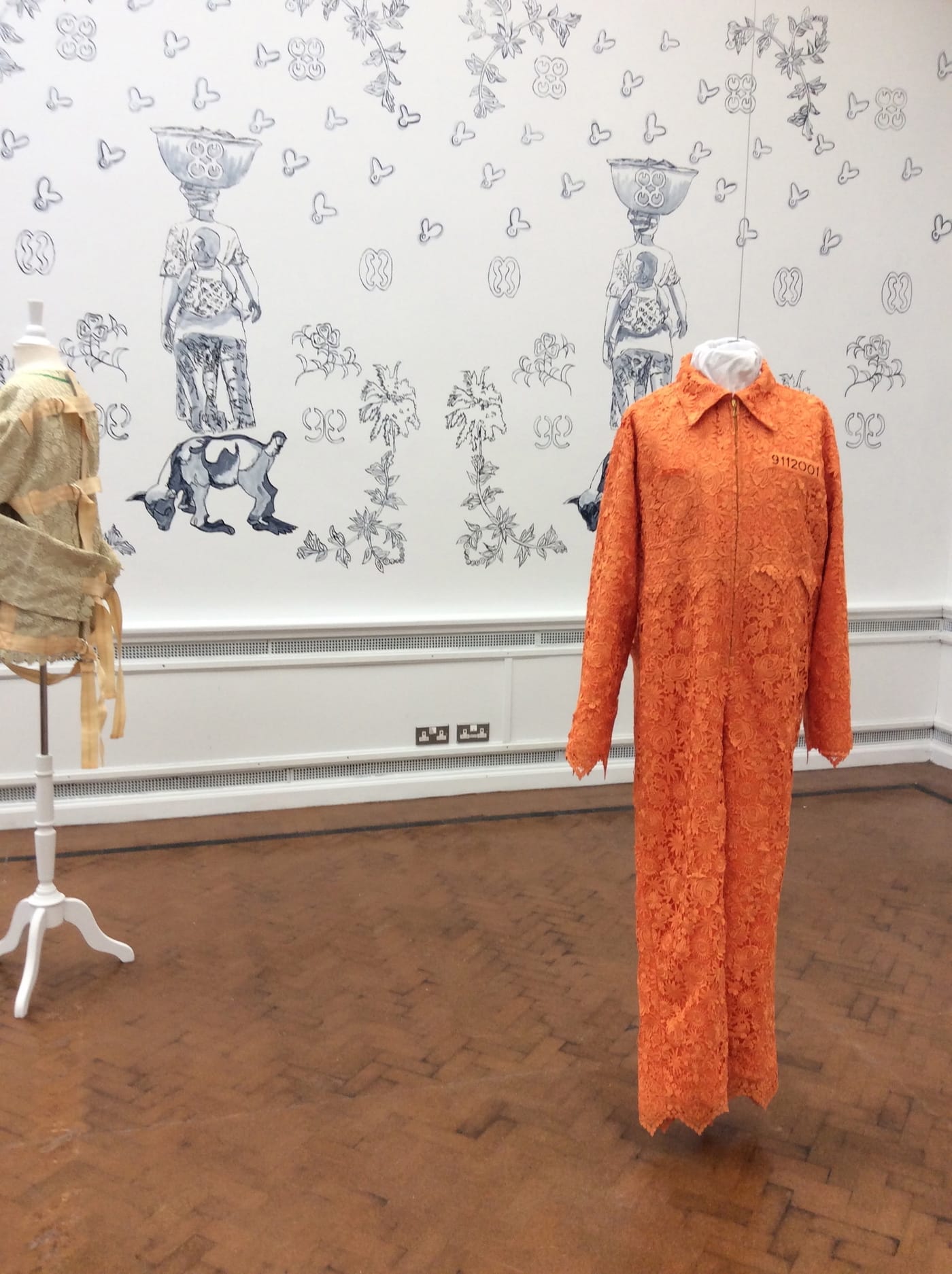 Godfried Donkor. Rebel Madonna Lace Collection, 2016. Limerick City Gallery. Image courtesy of the writer.