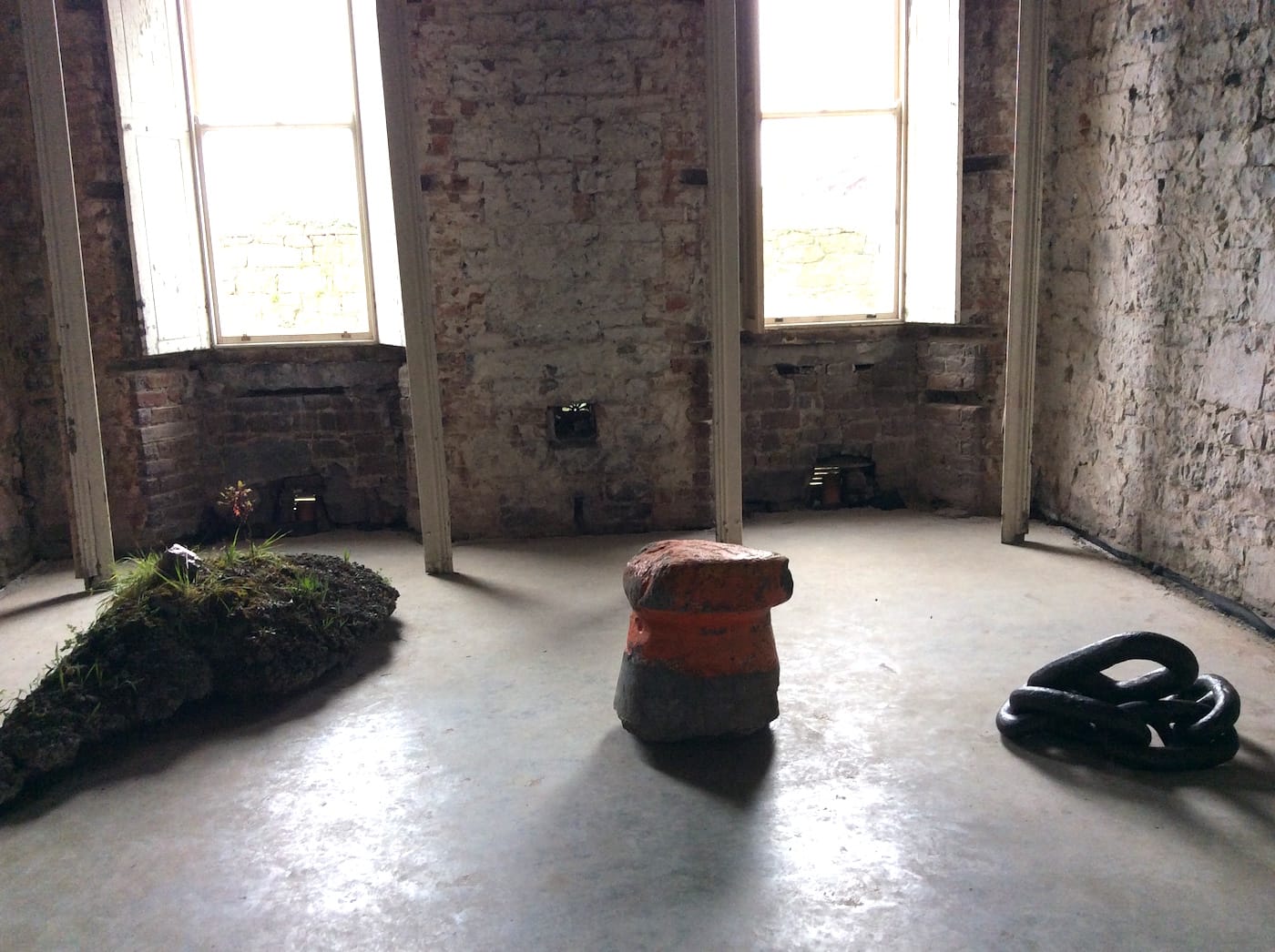 Michael Joo. This beautiful striped wreckage (which we interrogate). Fragment. The Sailor’s Home. Image courtesy of the writer.