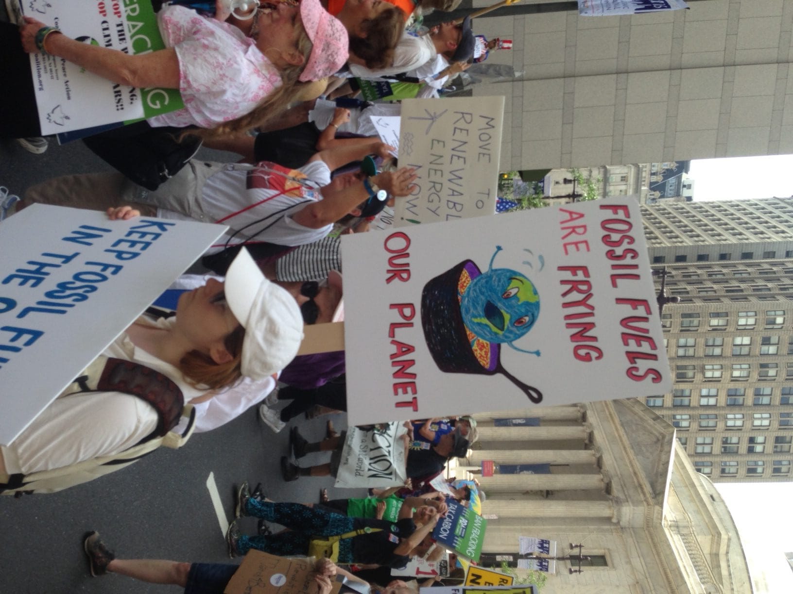 Protest art at the Democratic National Convention
