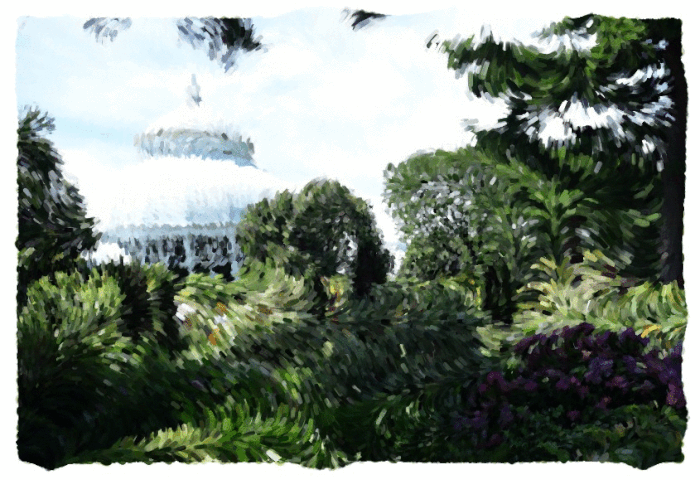 The New York Botanical Garden augmented with the Impressify app