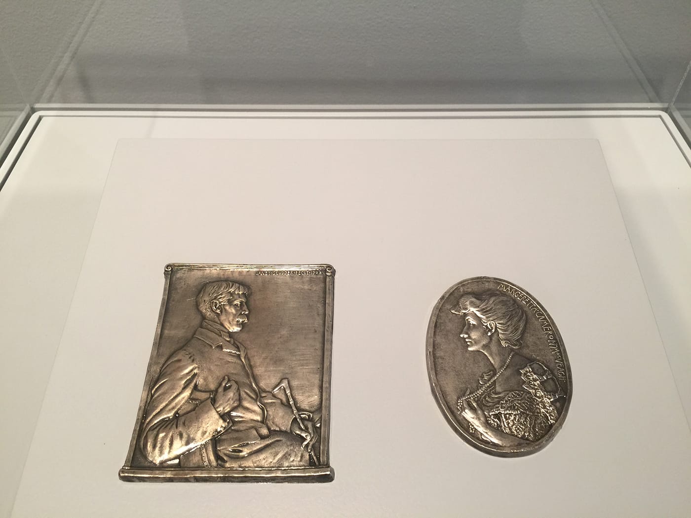 Plaques by Janet Scudder (early 1900s) (click to enlarge)