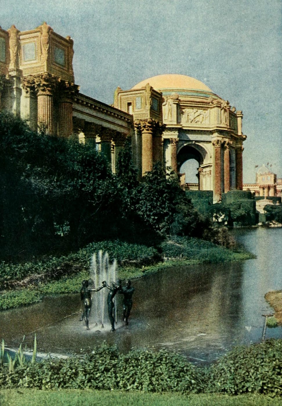 A sculpture by Anna coleman Ladd at the 1915 Panama–Pacific International Exposition in San Francisco (via Internet Archive Book Images/Flickr)