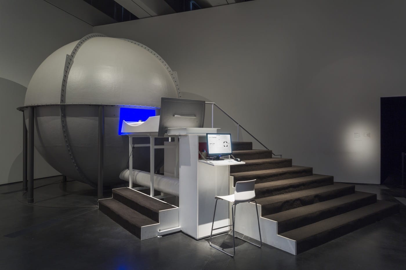 James Turrell Light Reignfall, 2011 Fiberglass, steel, and neon light (c) James Turrell (Photo (c) Museum Associates/LACMA)