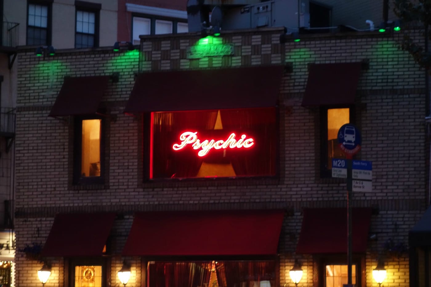 Neon signs, West Village, NYC
