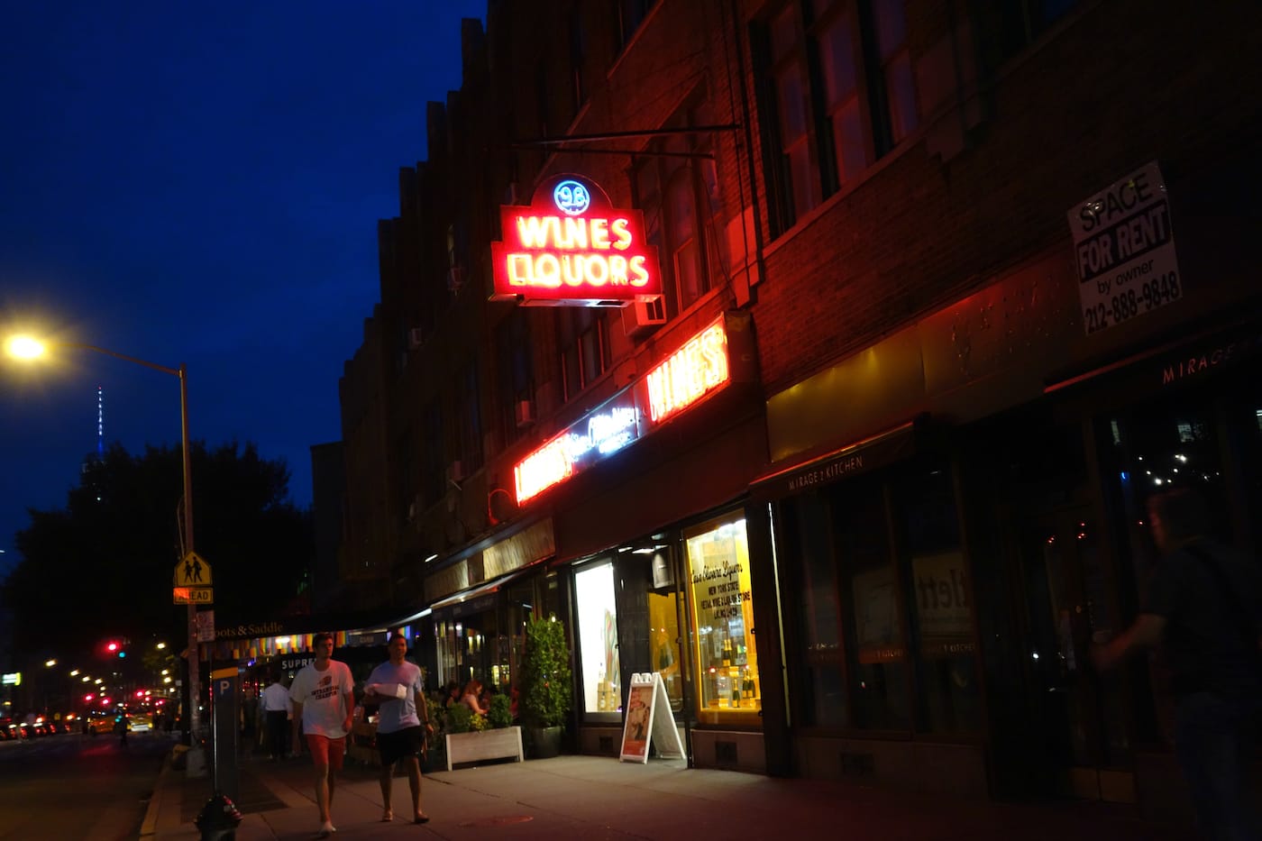 Neon signs, West Village, NYC