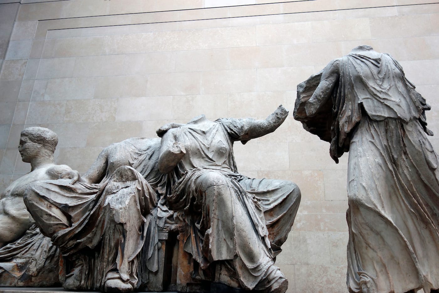 The Parthenon Marbles at the British Museum