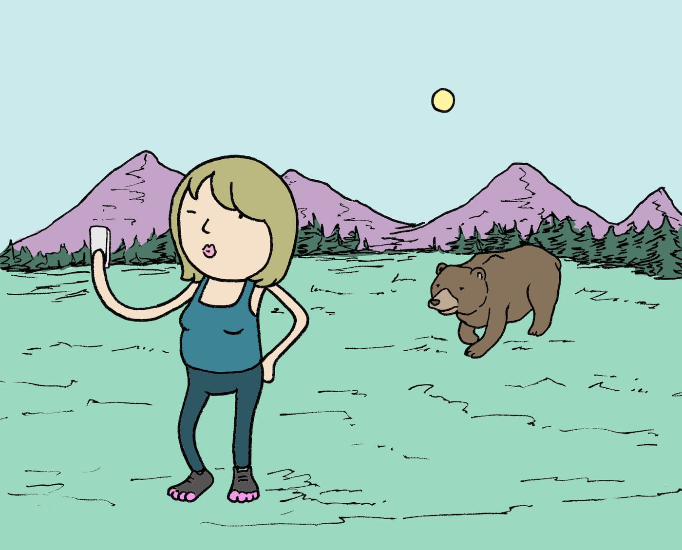 The Society of the Spectacle_Nature Selfie_Lauren Purje