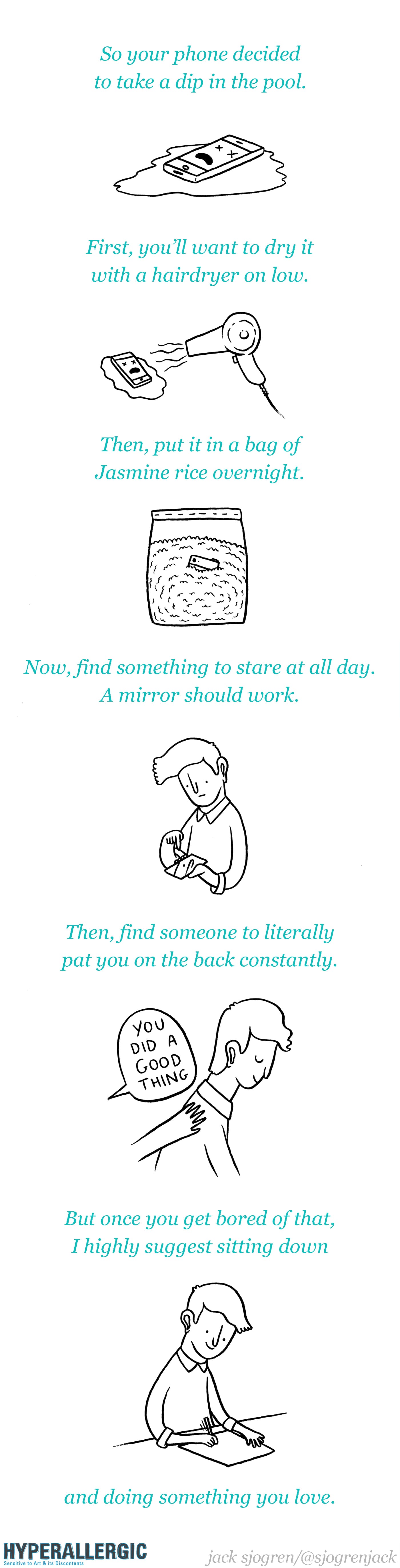 When Your Phone Goes Swimming