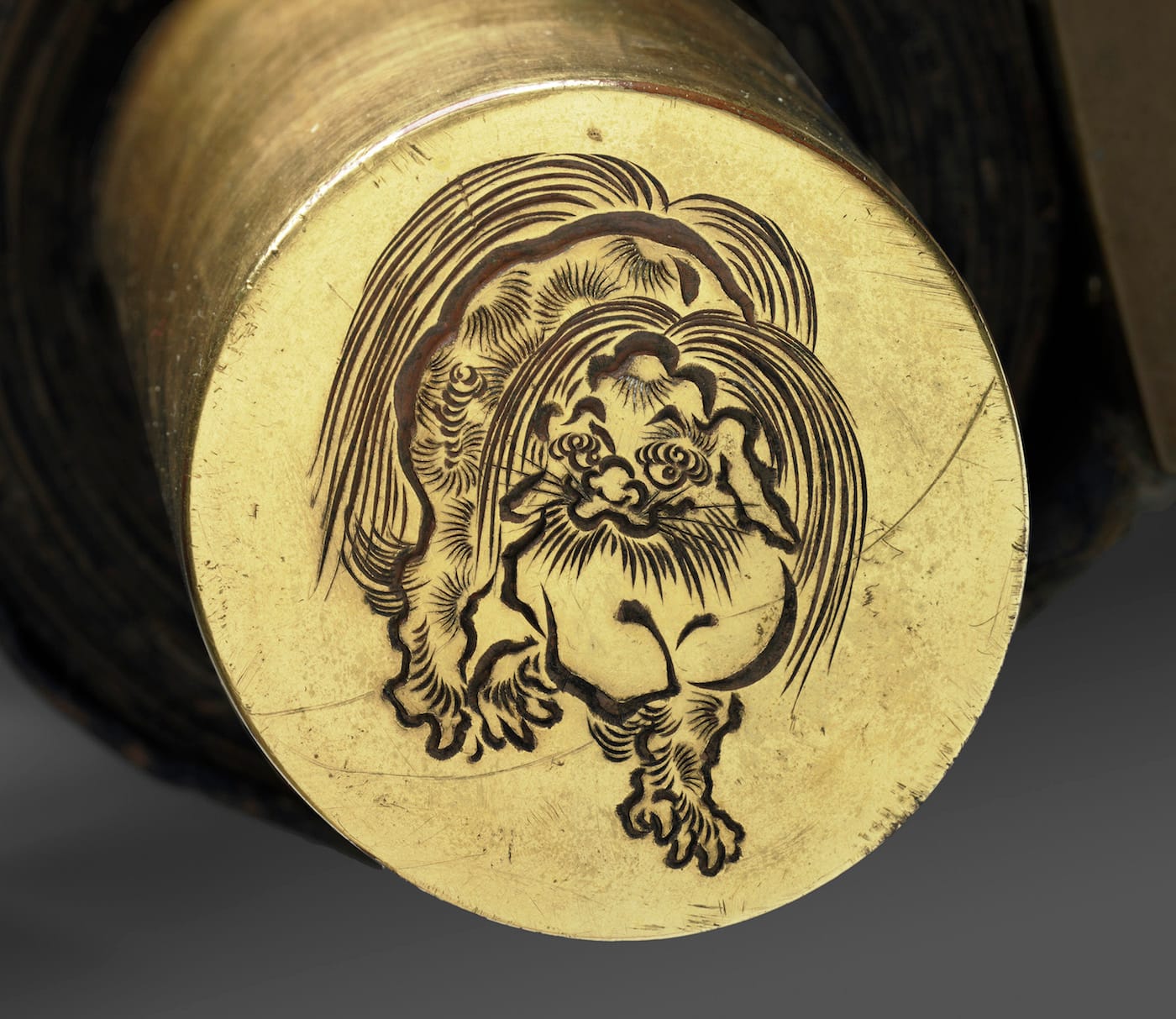 The Death of the Historical Buddha Hanabusa Itchô (Japanese, 1652–1724) 1713 (Shôtoku 3) Hanging scroll; ink, color, and gold on paper * Fenollosa-Weld Collection * Photograph © Museum of Fine Arts, Boston