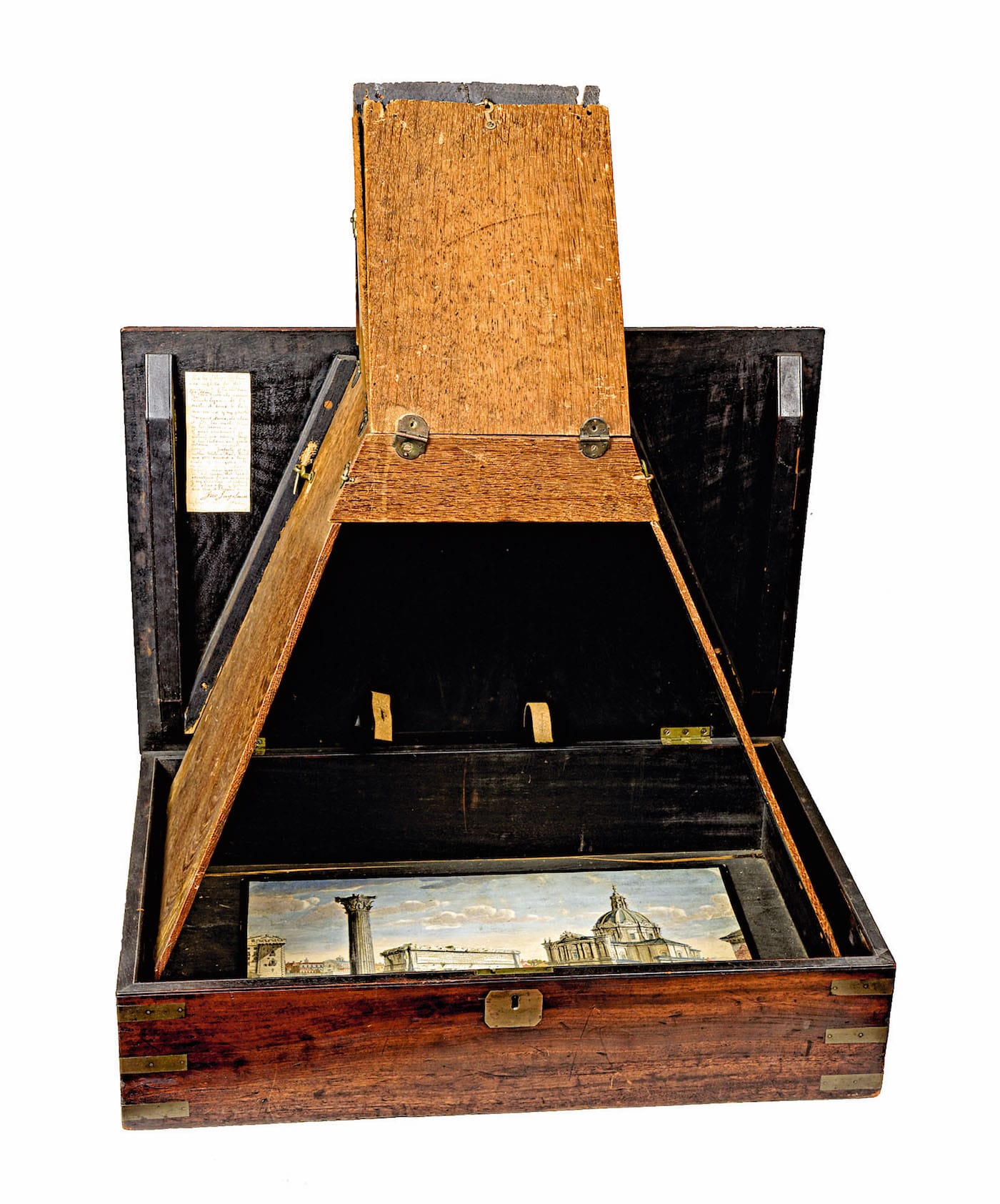 Optical box, British (ca 1740)