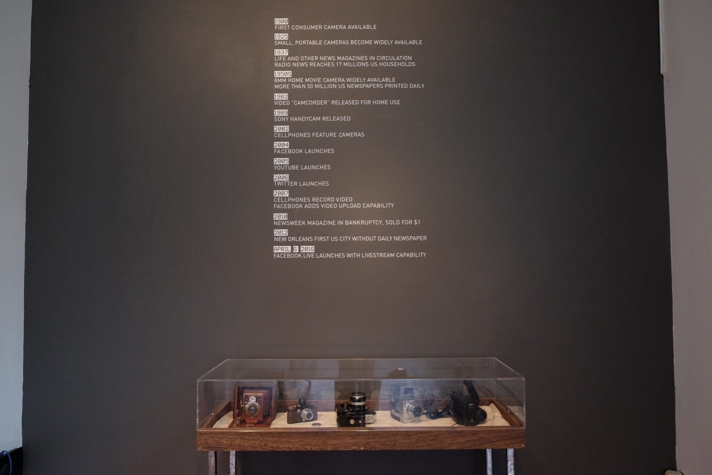 NEW DOCUMENTS OPENING RECEPTION Thursday, July 28th, 6:30-9PM ON VIEW July 28 - August 28, 2016 Thursday - Friday 3-7PM, Saturday - Sunday 1-5PM From the early 1900s to the advent of Facebook Live, the exhibition New Documents highlights the ways in which eyewitnesses have created and shared evidence to expose injustice and abuses of power, setting the agenda for social discourse.