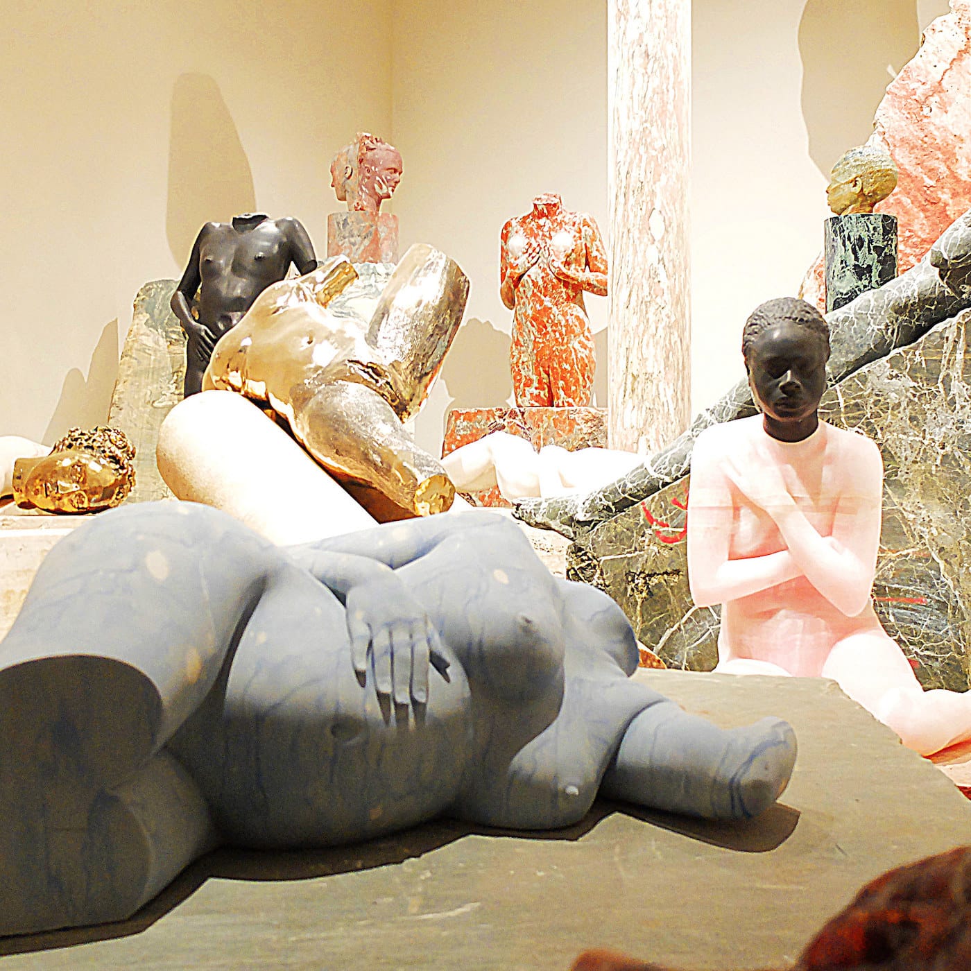 Vanessa Beecroft, "Le Membre Fantôme" at the 2015 Venice Biennale (photo by Fabio Omero via Flickr, used under CC BY-SA 2.0 license) (click to enlarge)