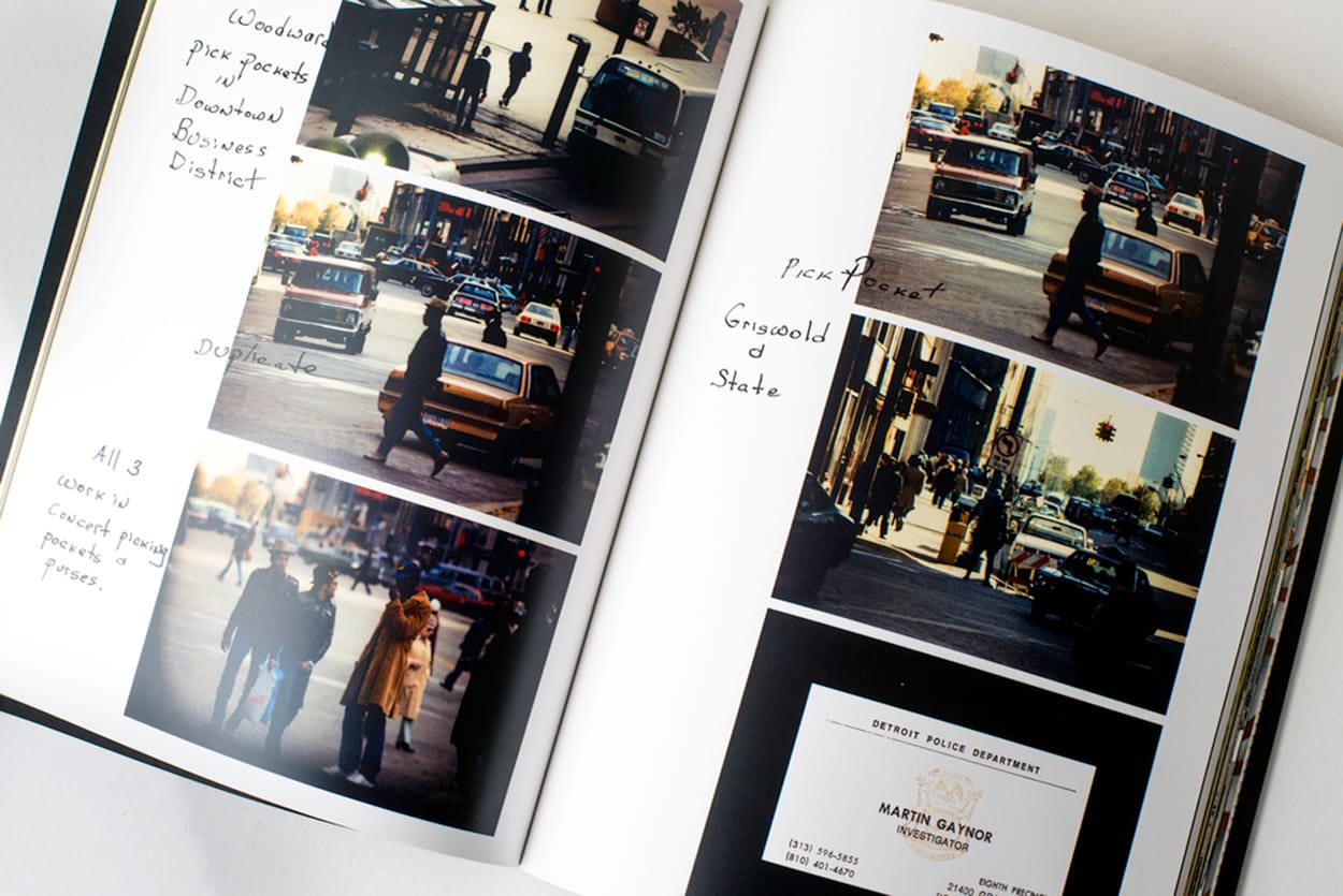 Undercover photo-surveillance performed by Gaynor in downtown Detroit. Image courtesy of Ben Schonberger.