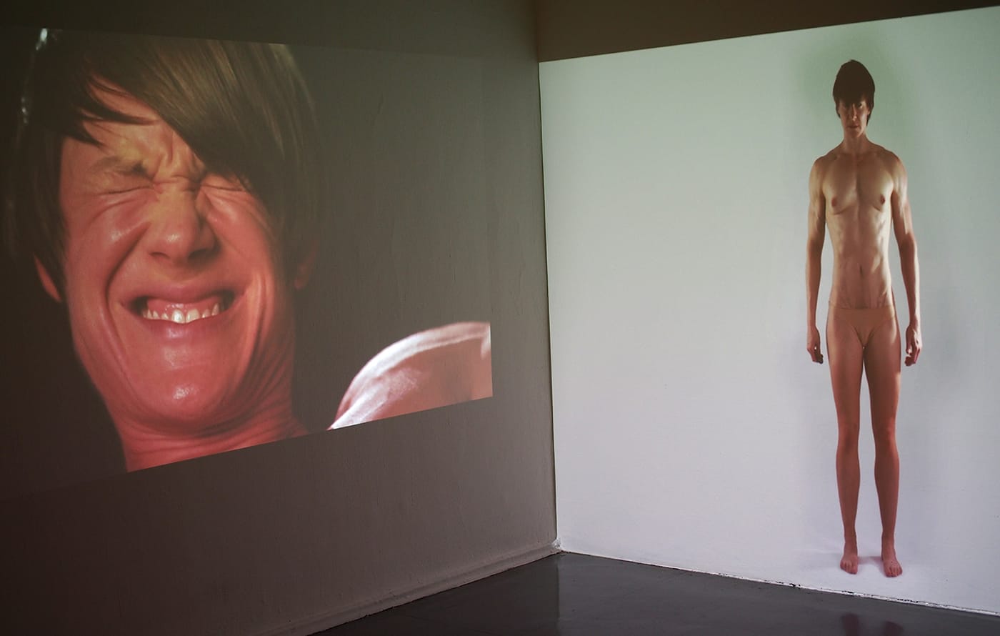 Cassils, "Fast Twitch// Slow Twitch" (2011)