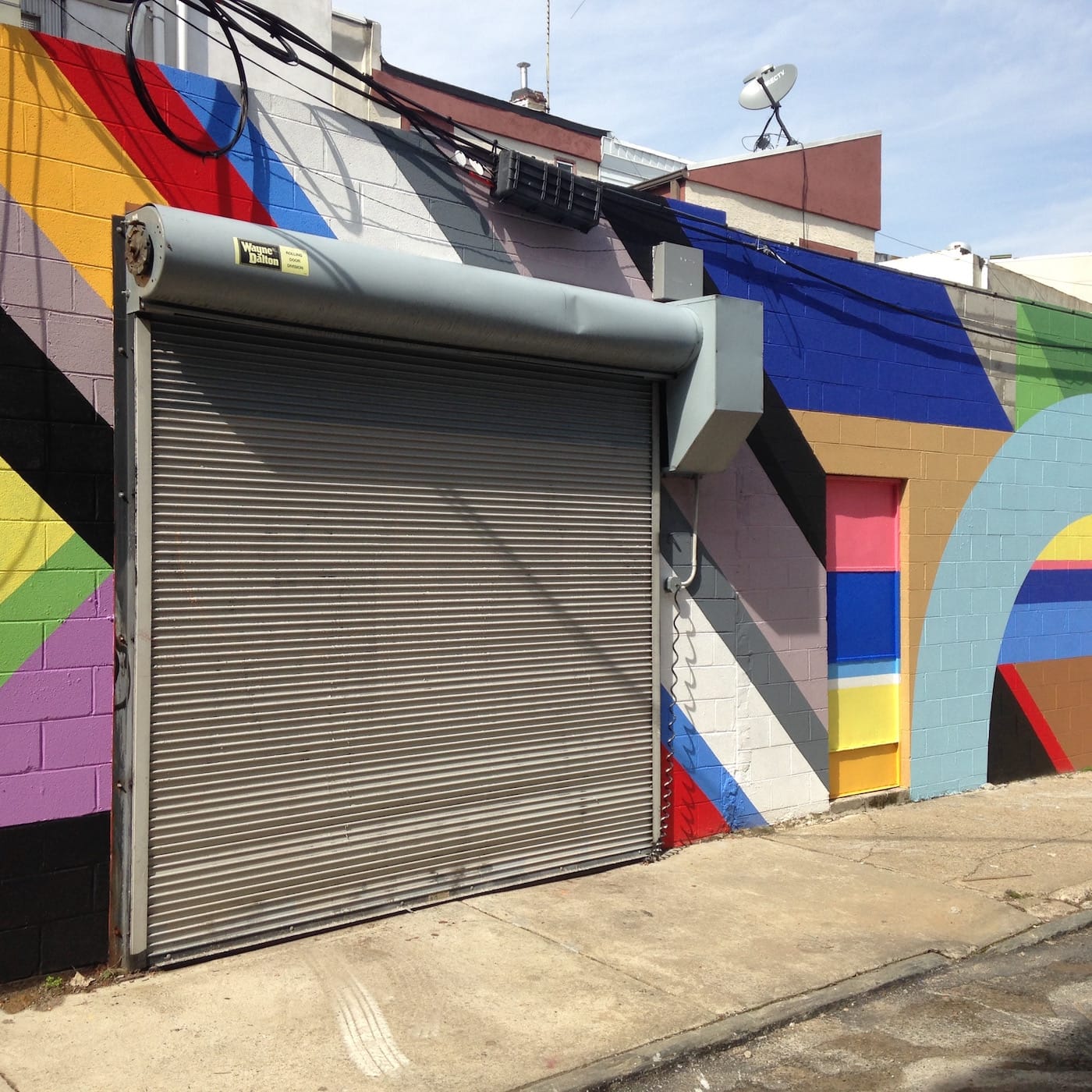 "Electric Street" on Philadelphia Street by David Guinn and Drew Billiau (courtesy David Guinn)