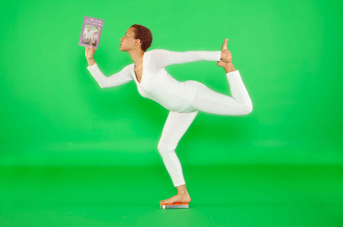 Rashayla Marie Brown, "The Island Pose" from the 'Black Betty' series (2013), photo on masonite (courtesy of the artist)