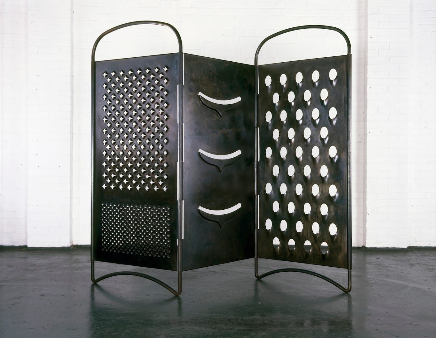 Mona Hatoum Grater Divide 2002