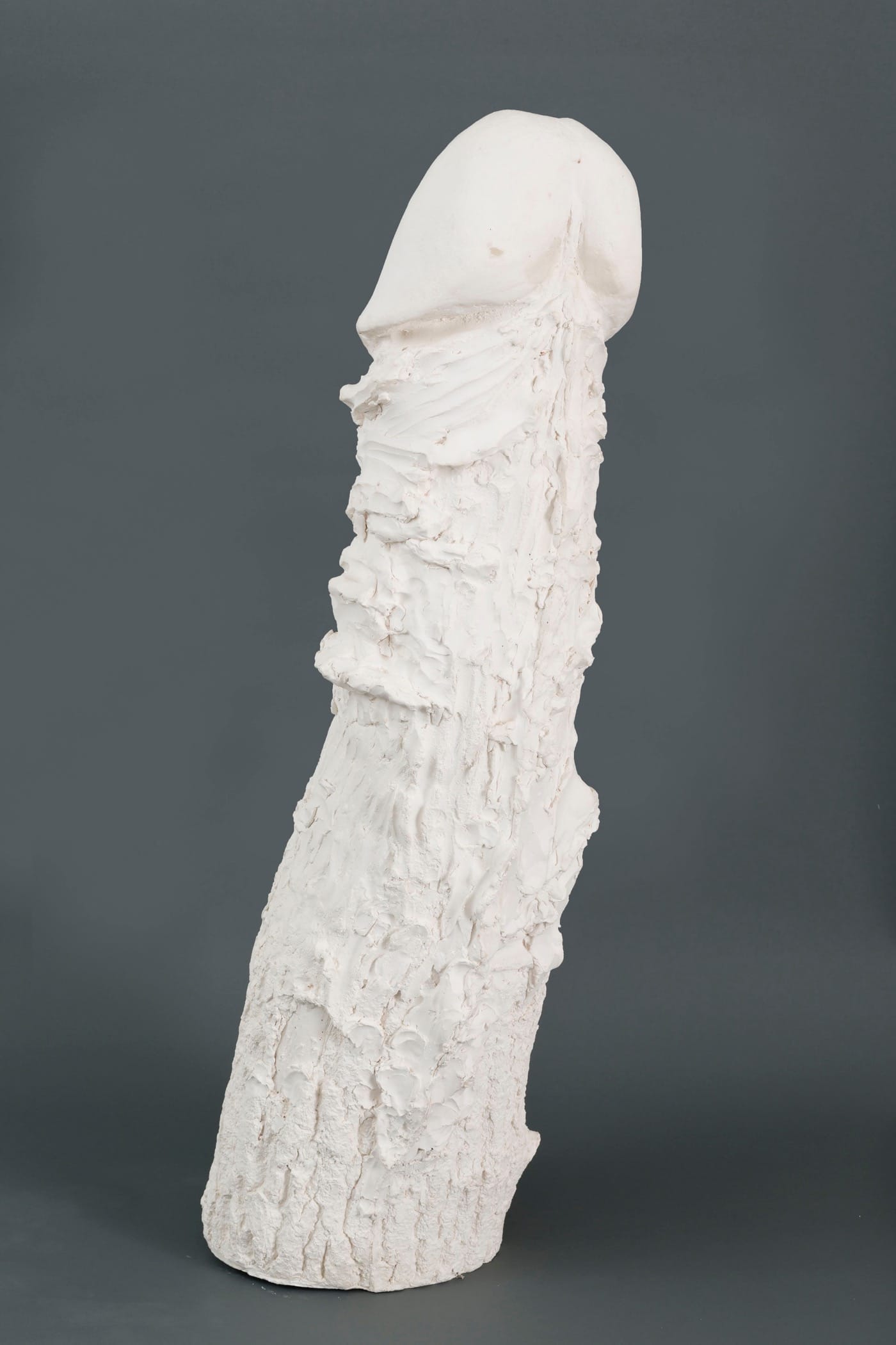 Sarah Lucas WHITE NOB 2013 Plaster 43 1/2 x 12 1/2 x 11 inches 110.5 x 31.8 x 27.9 centimeters IMAGE CREDIT: Courtesy Gladstone Gallery