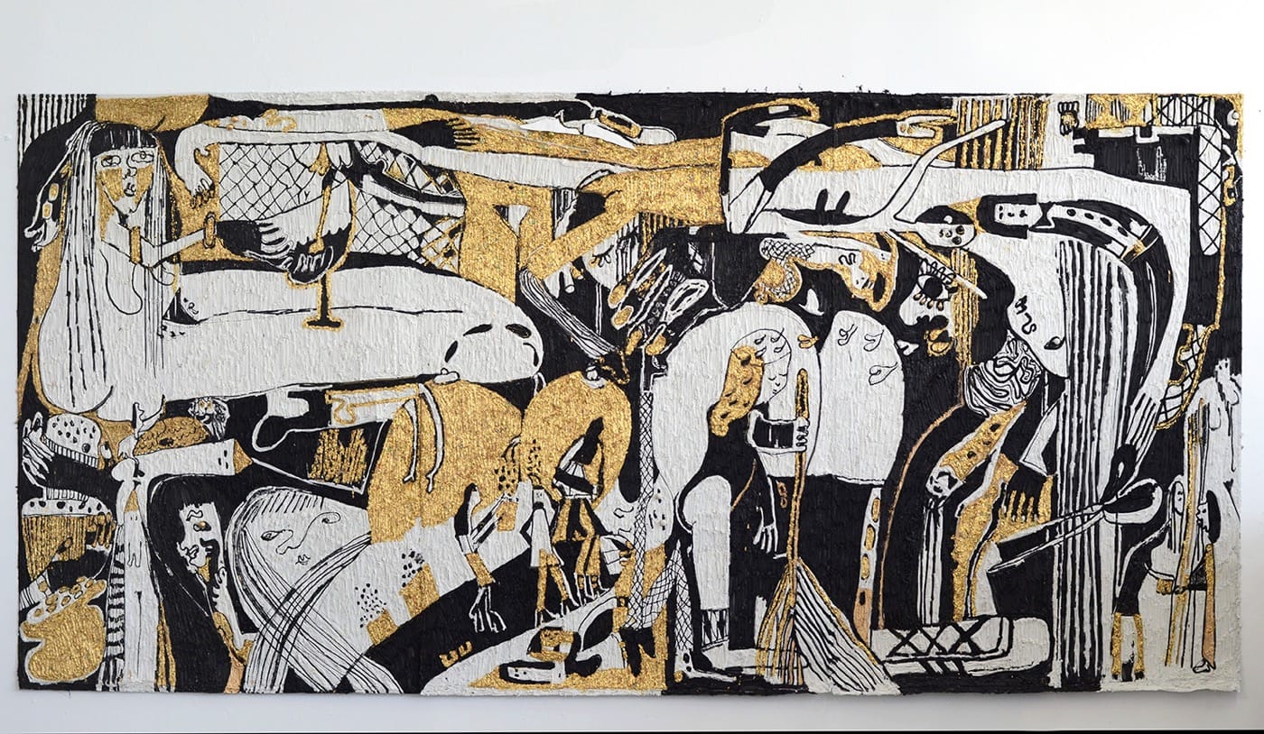 Summer Wheat "We Run Things" (2016). (All photos courtesy of Y gallery)