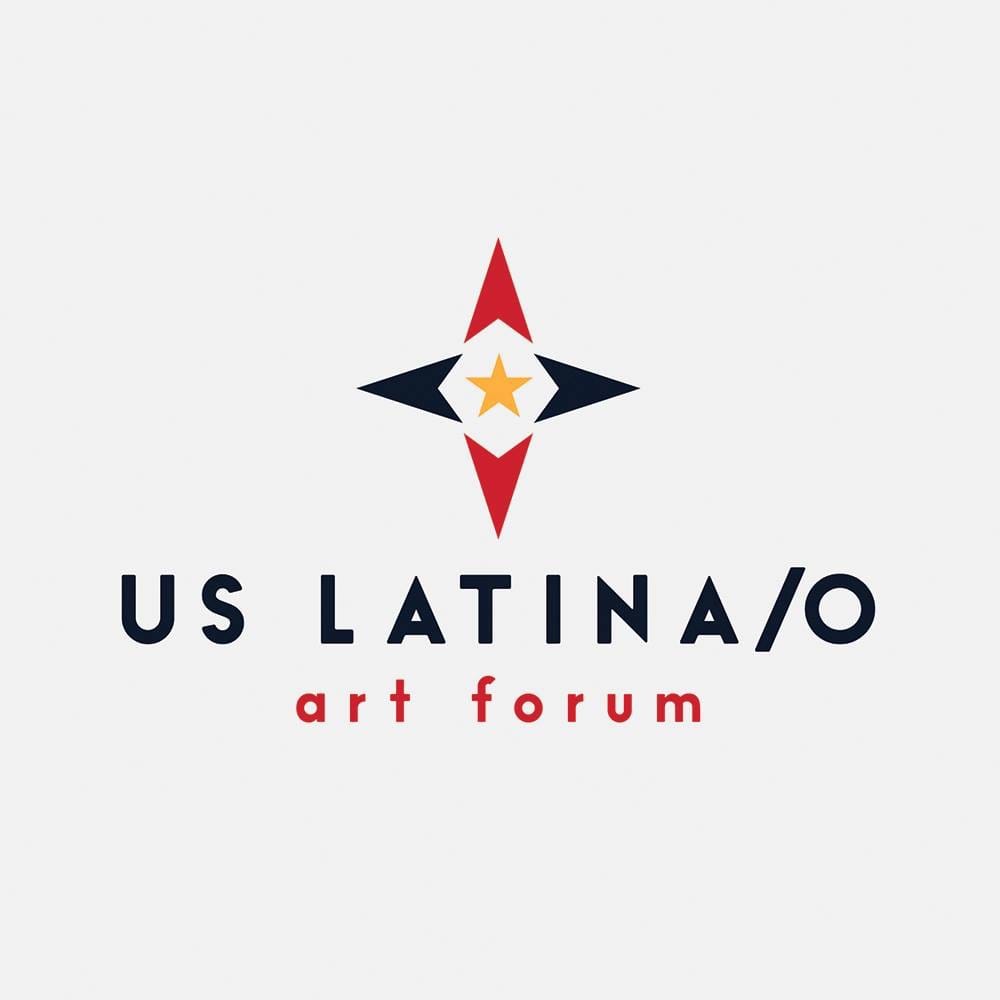 The Latina/o Art Forum's logo.