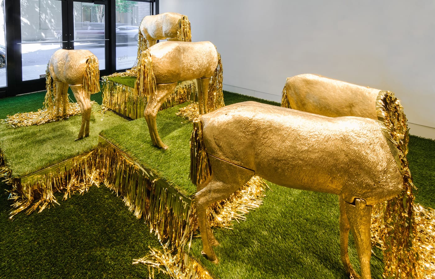 Wendy Red Star "Tokens, Gold and Glory" (2016) (image courtesy of Hap Gallery) 