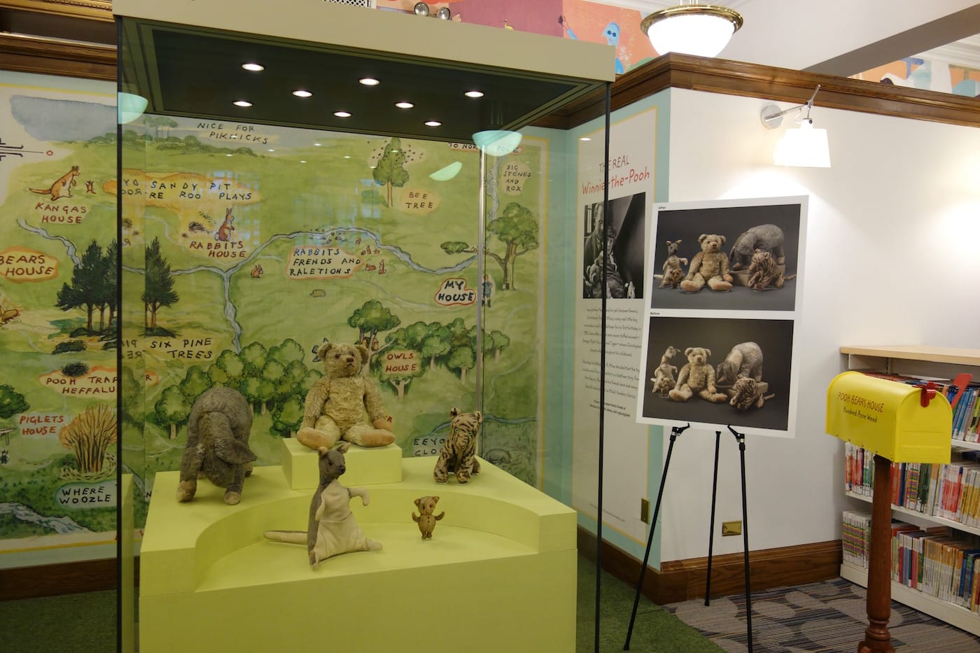 Winnie the Pooh at the New York Public Library