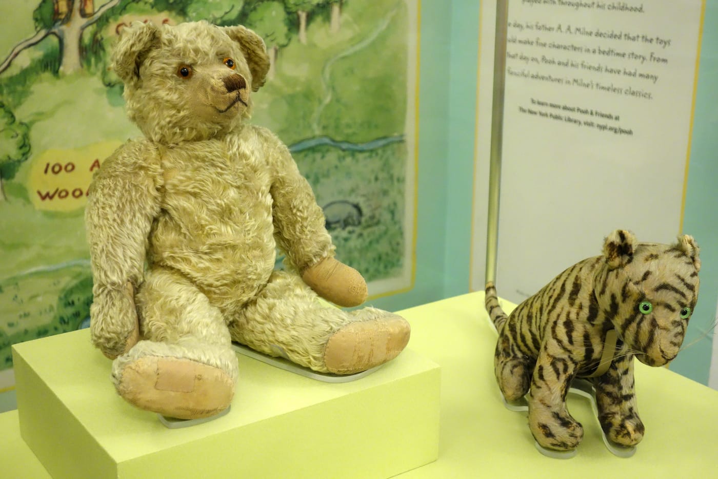 Winnie the Pooh at the New York Public Library