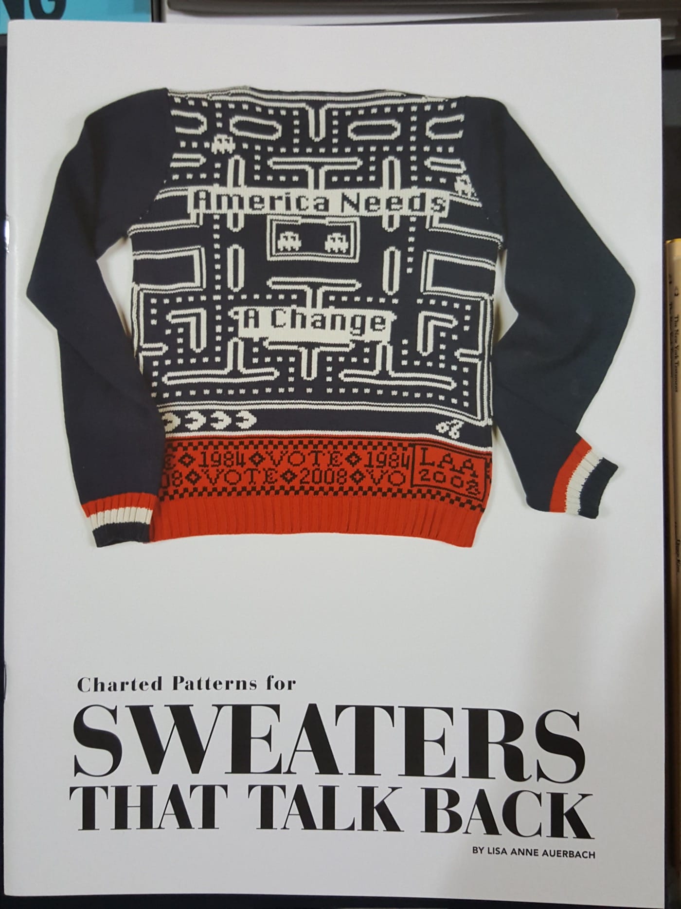 Charted Patterns for Sweaters That Talk Back by Lisa Anne Auerbach