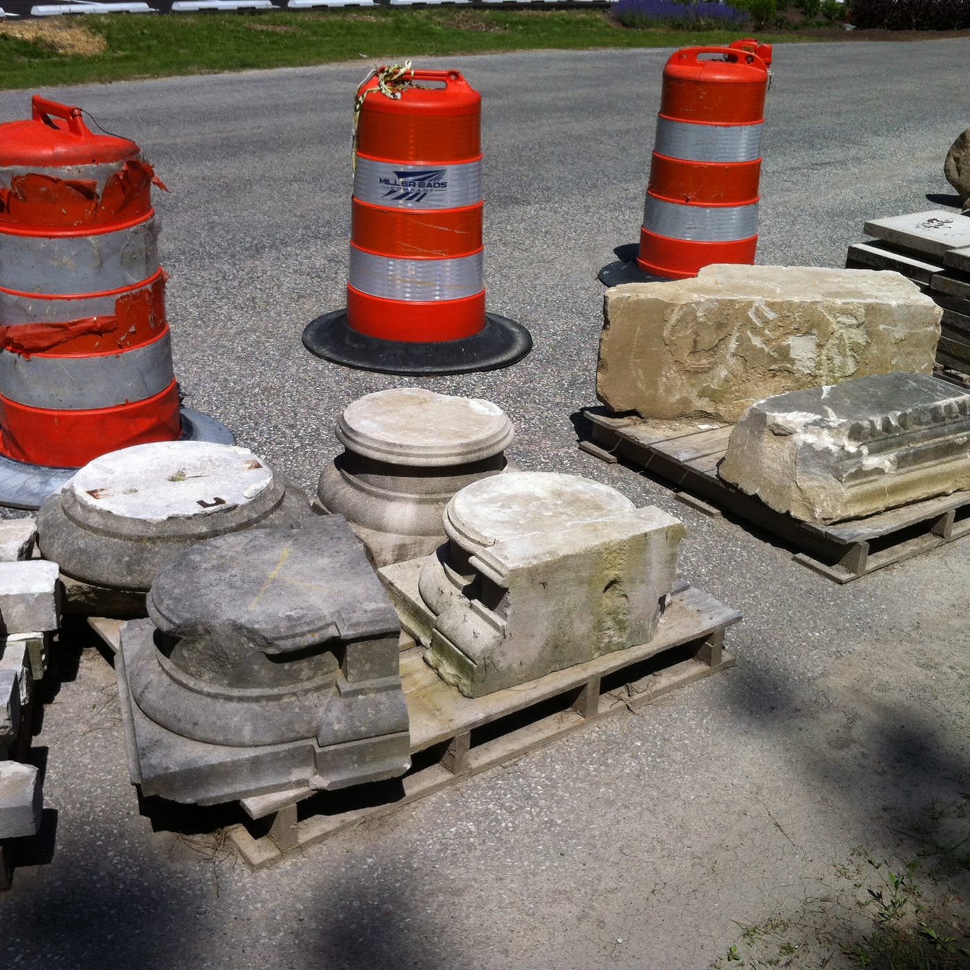 The Ruins at Holliday Park, Indianapolis, June 2016.