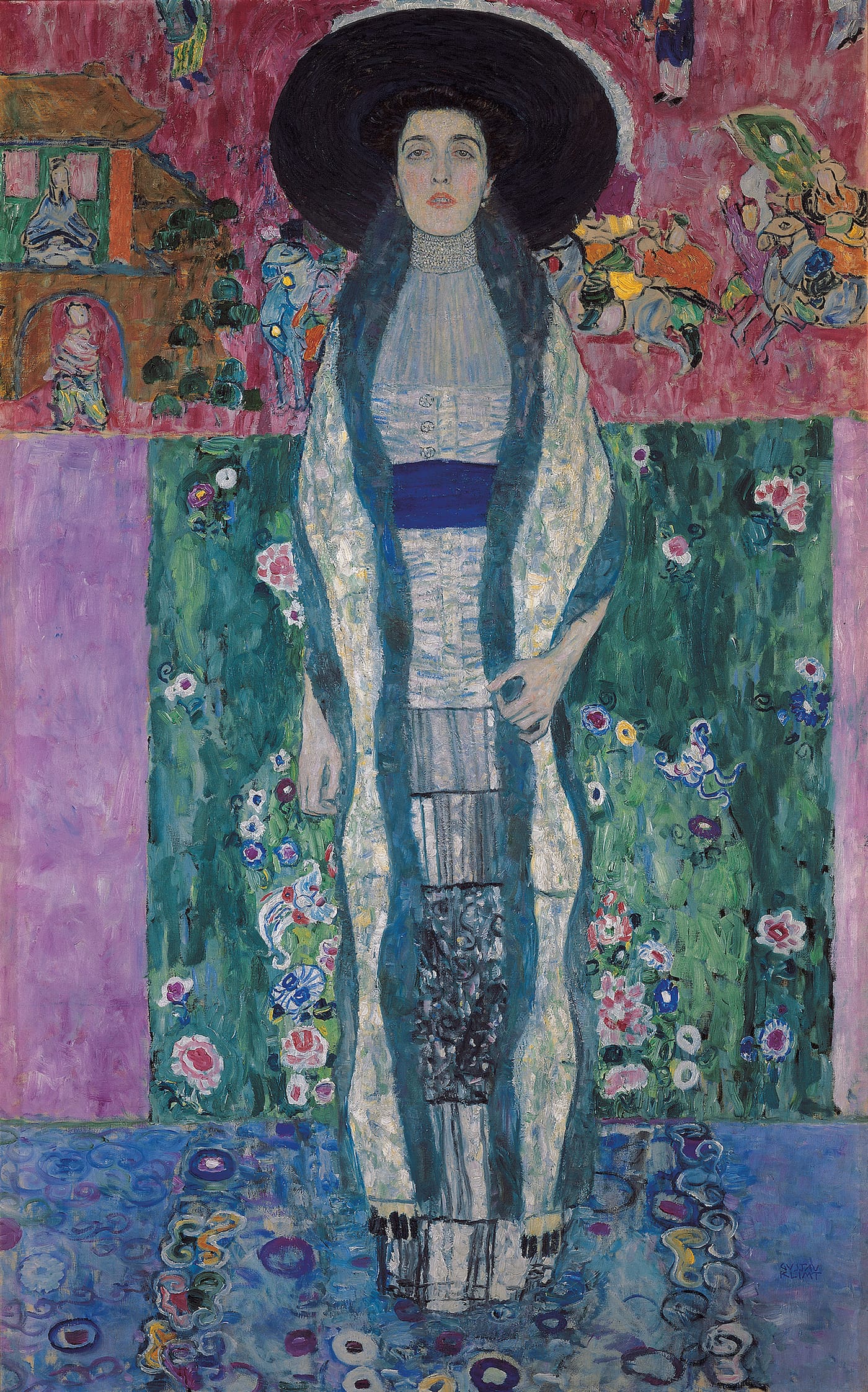 Gustav Klimt, "Portrait of Adele Bloch-Bauer II" (courtesy the Neue Galerie)