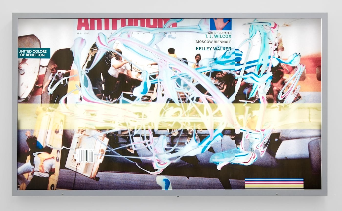 Also on view in 'Direct Drive': Kelley Walker, "Untitled" (2006) (Marieluise Hessel Collection, Hessel Museum of Art, Center for Curatorial Studies, Bard College, Annandale-on- Hudson, New York)