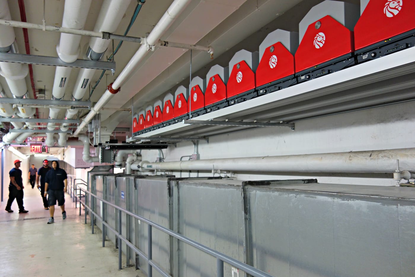 The "book train" at the New York Public Library