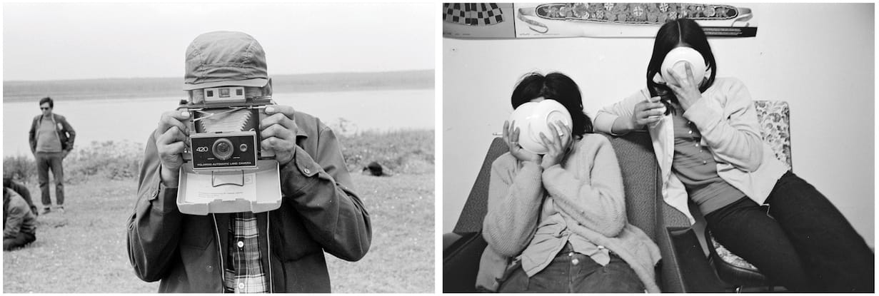 George Legrady, photographs from the James Bay Cree Photographic Archive (courtesy George Legrady Studio)