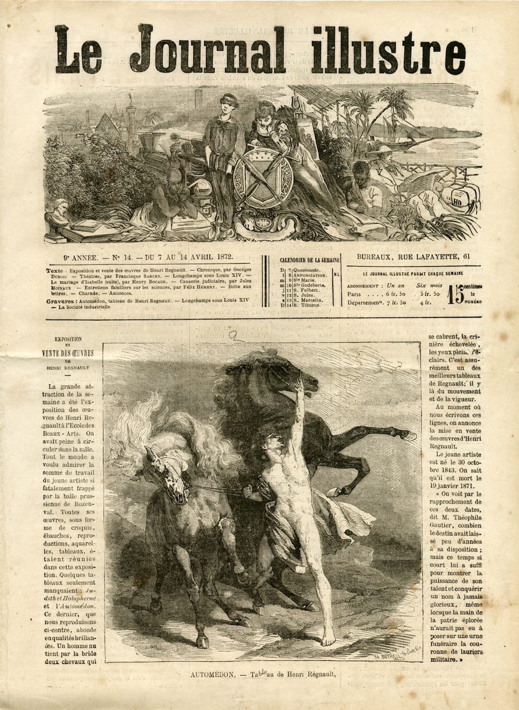 The Deaths of Henri Regnault