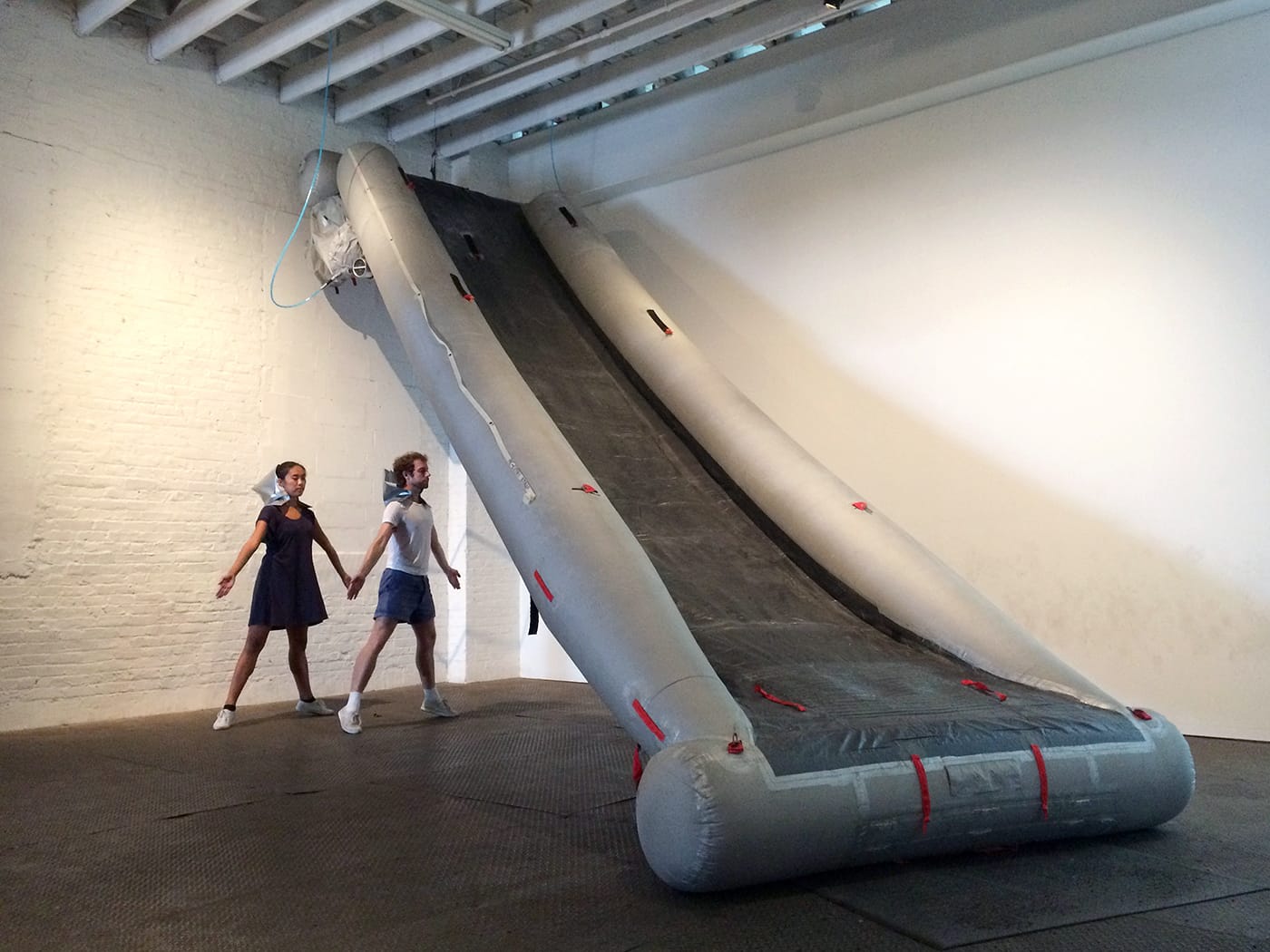 Performance of Madeine Hollander's "Drill" at SIGNAL (click to enlarge)