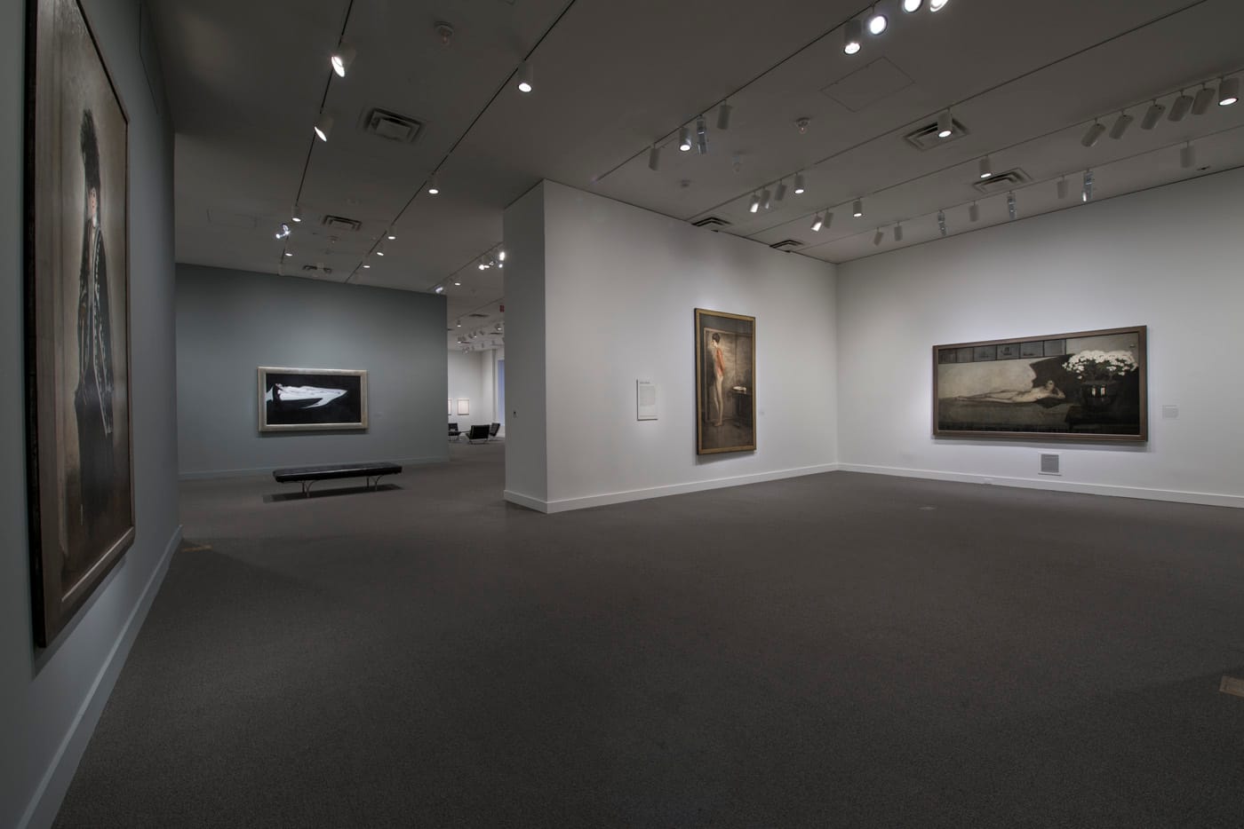 Installation view, 'The Art of Romaine Brooks' at the Smithsonian American Art Museum (image courtesy the Smithsonian American Art Museum) (click to enlarge)