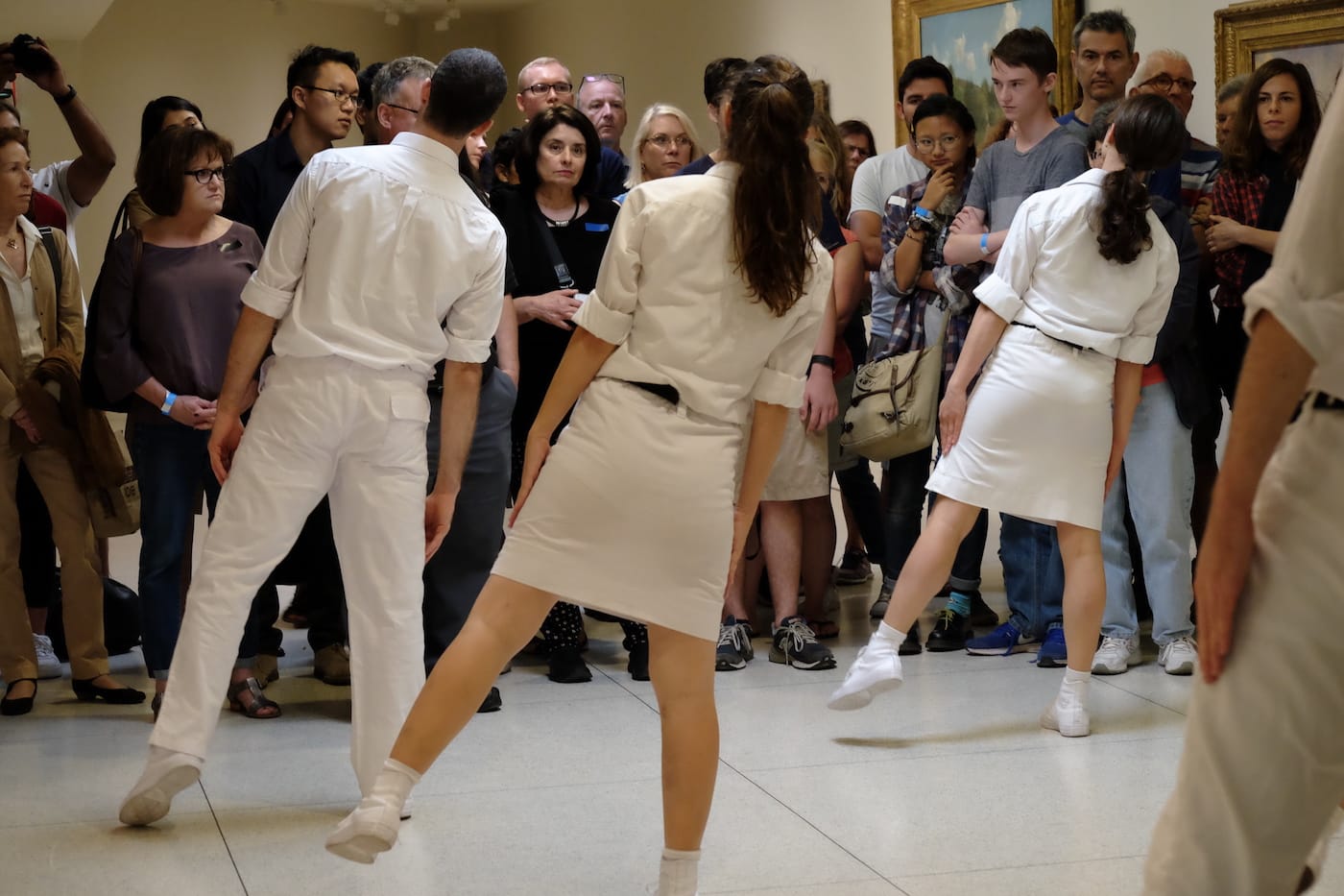 Public Movement, "Choreographies of Power," Sept 22–24, 2016, Solomon R. Guggenheim Museum, New York (photo by Enid Alvarez, © Solomon R. Guggenheim Foundation)