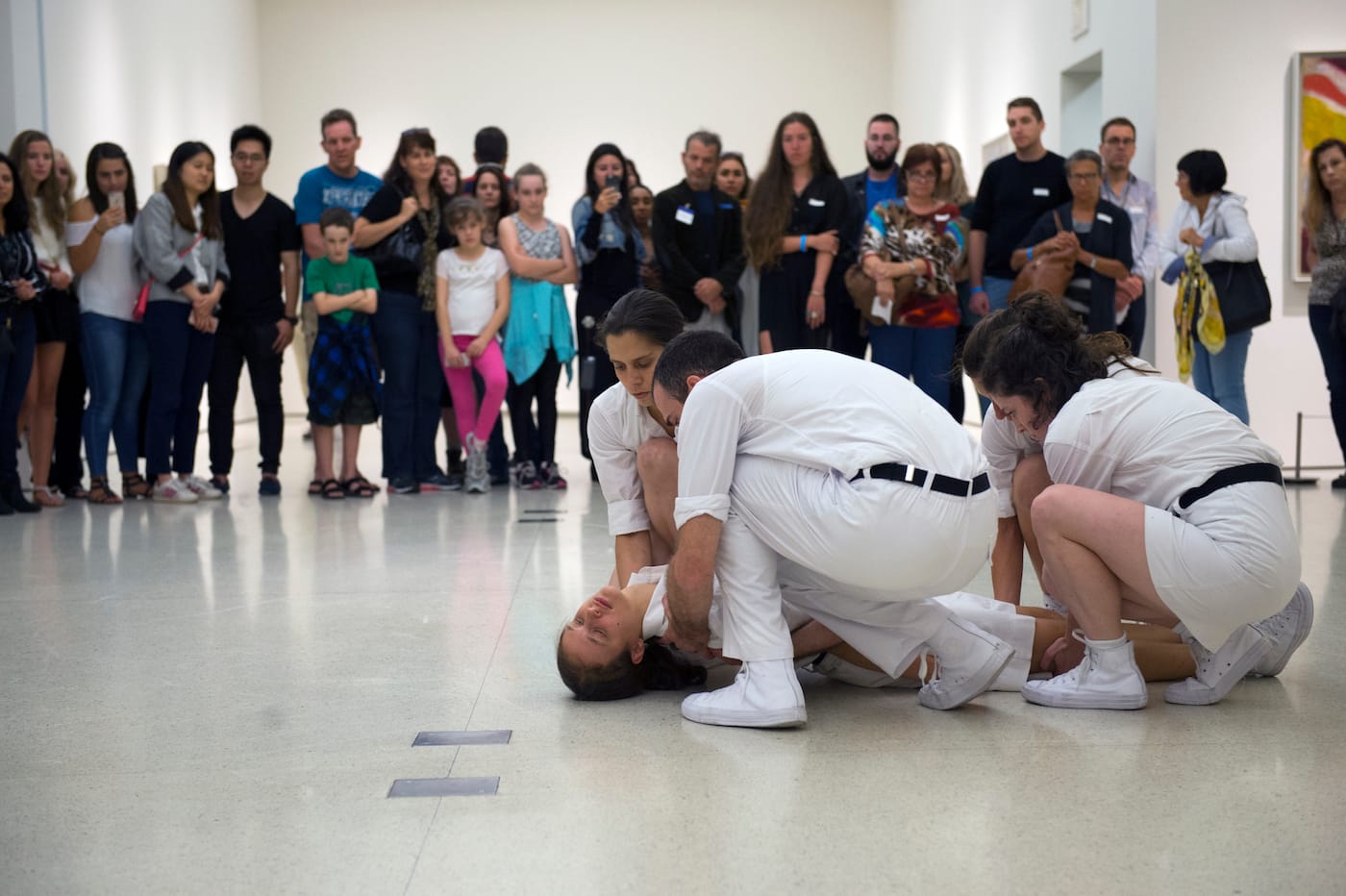 Public Movement, "Choreographies of Power," Sept 22–24, 2016, Solomon R. Guggenheim Museum, New York (photo by Enid Alvarez, © Solomon R. Guggenheim Foundation) Photography by: Enid Alvarez