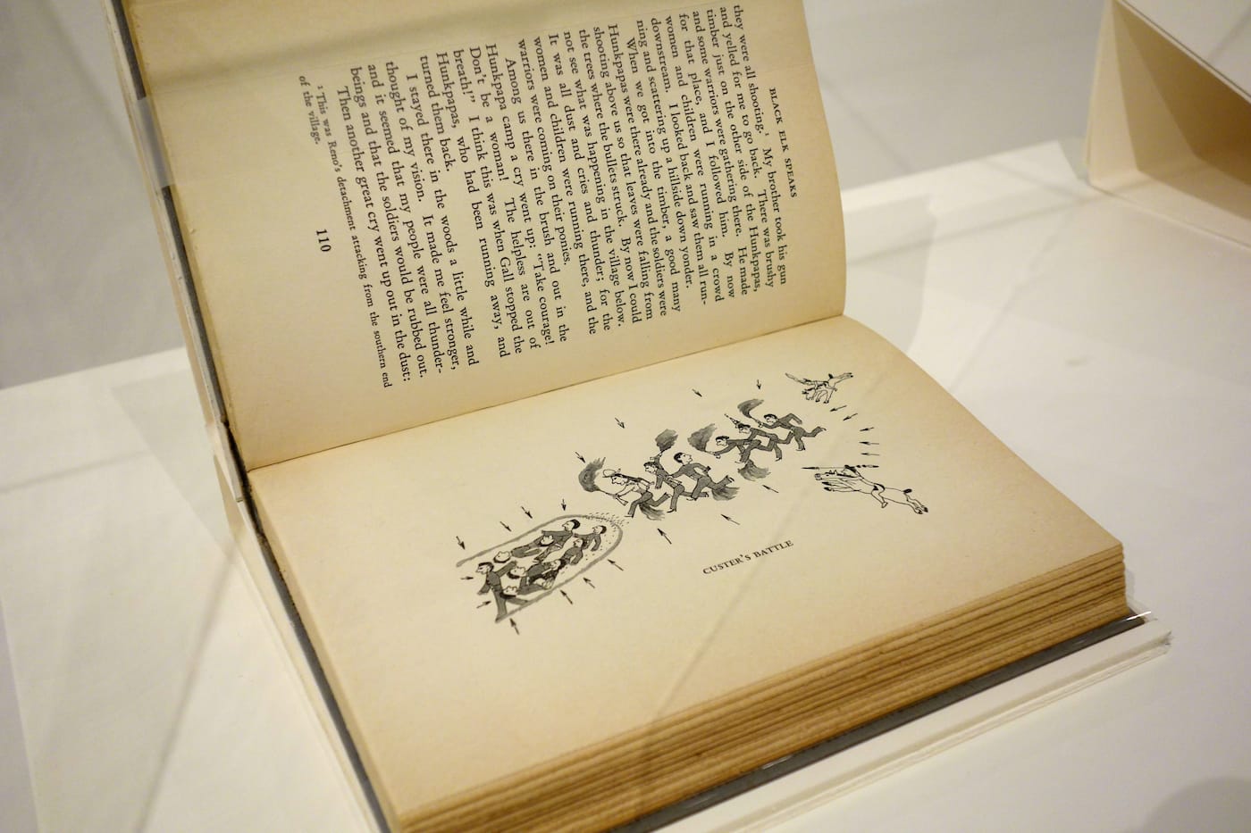 Installation view of 'First Person: Remembering Little Bighorn' (photo by the author for Hyperallergic) 