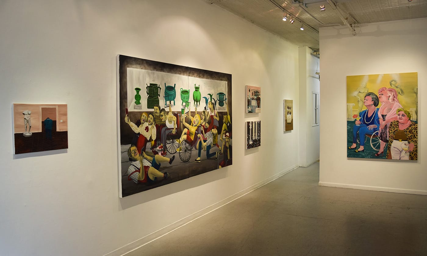 Installation view of 'Hai-Hsin Huang: A Museum Show' (click to enlarge)