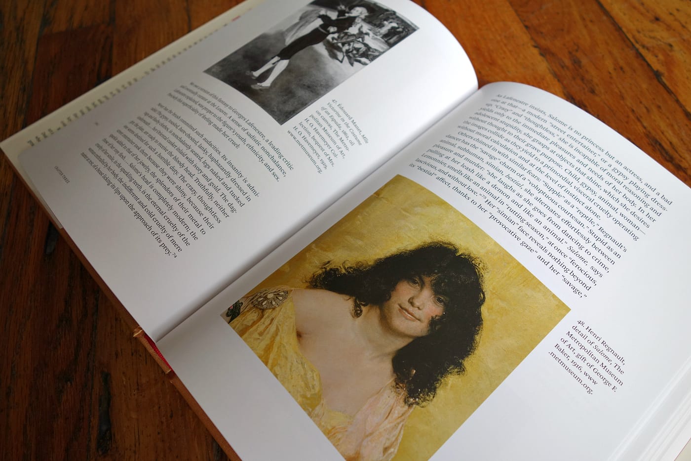 Pages from 'The Deaths of Henri Regnault ' (photo of the book for Hyperallergic)