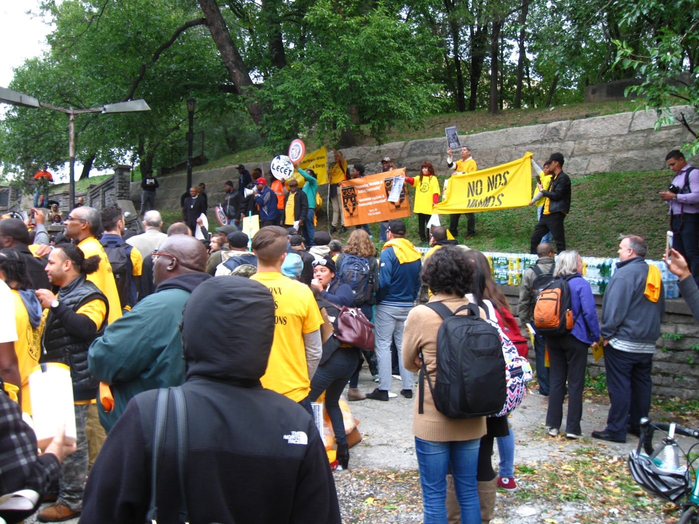 The protests at the scoping meeting planning to rezone Jerome Avenue in the Bronx