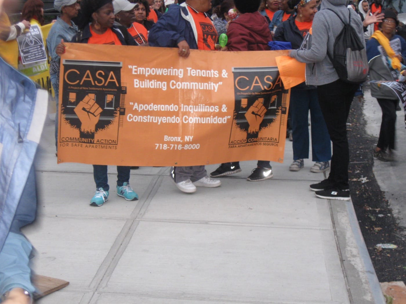 The CASA group in attendance