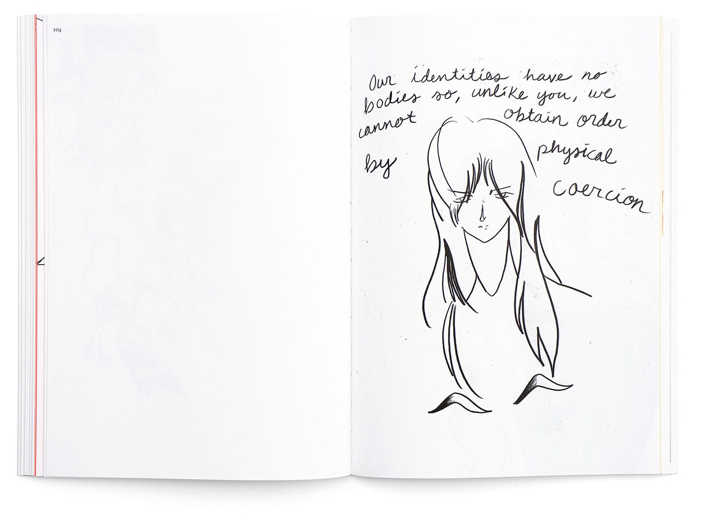 Spread from 2dcloud's 'Mirror Mirror 1'