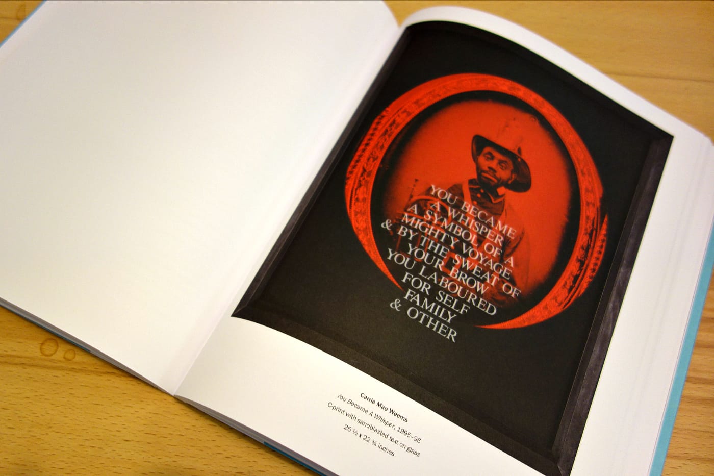 Pages from 'Silent Beaches' (photo of the book for Hyperallergic)