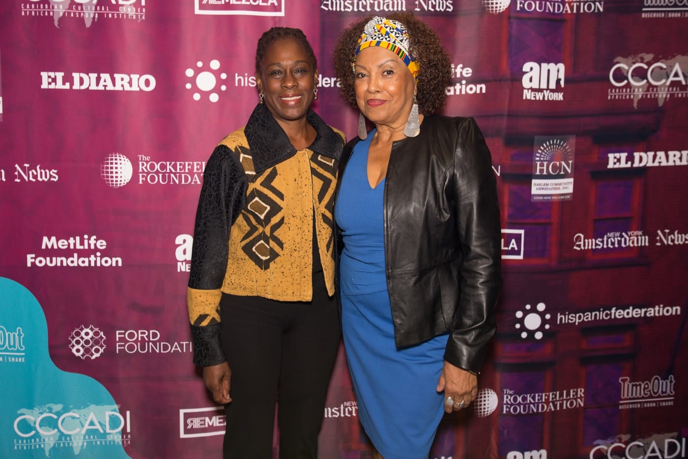 Founder Moreno Vega with the First Lady of the city, Chirlane McCray