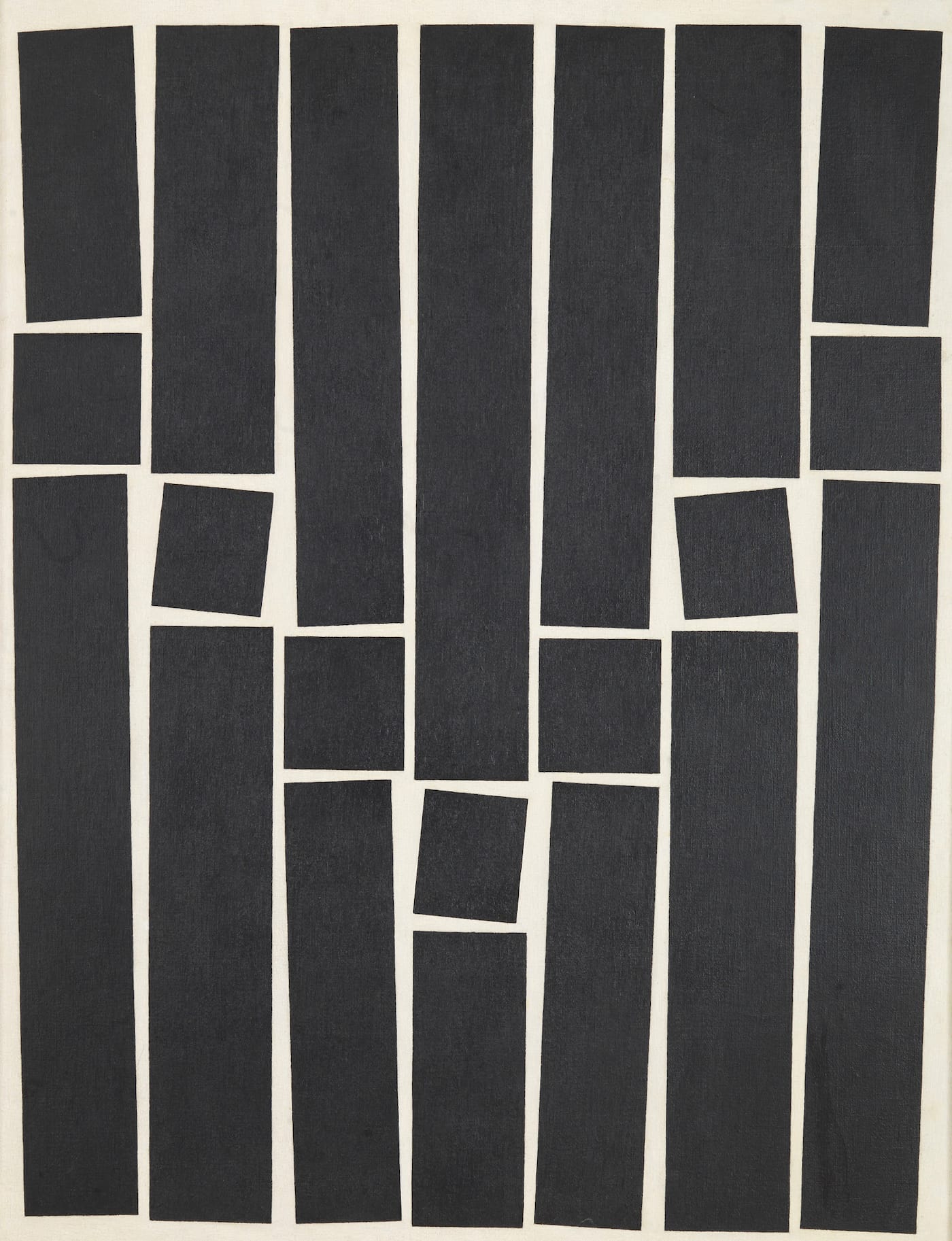 Hélio Oiticica, "Painting 9" (1959), oil on canvas, 45 5/8 x 35 in
