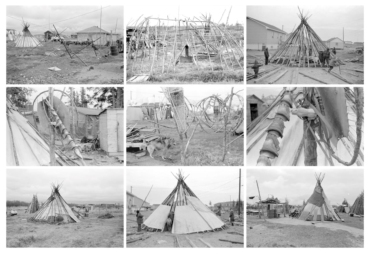 George Legrady, photographs from the James Bay Cree Photographic Archive (courtesy George Legrady Studio)