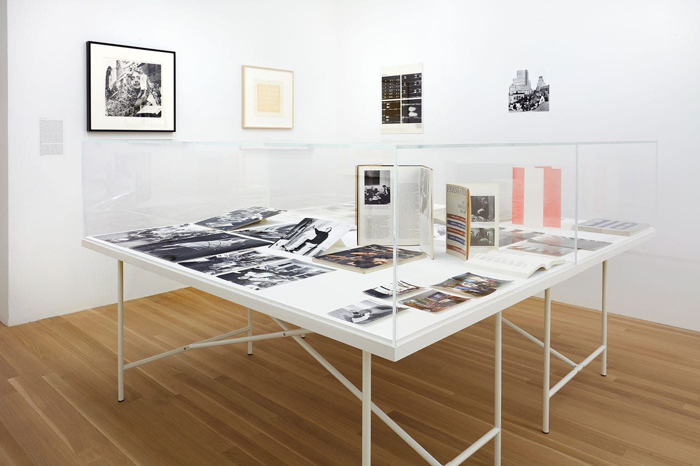 Installation view, 'Douglas Crimp: Before Pictures, New York City 1967-1977' at Galerie Buchholz, New York, 2016