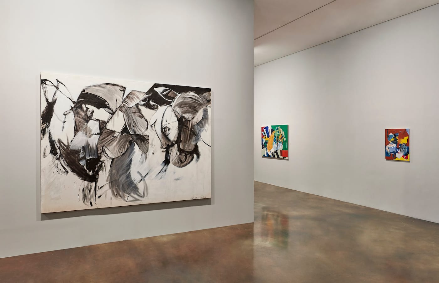 Installation view of Wook-kyung Choi: American Years 1960s–1970s at Kukje Gallery (photo by Keith Park, courtesy Kukje Gallery)